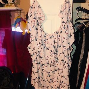 Lily white 3x plus size off the shoulder top